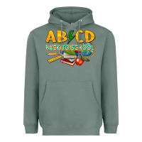 Sage abcd back to school Heavyweight Hoodie - texasbilliewilder