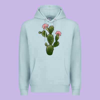 Cactus 2 Premium Hoodie Designed By Jahusdesignshop