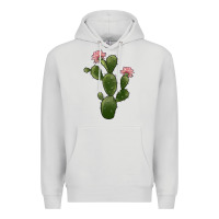 Dove Grey cactus 2 Premium Hoodie - JahusDesignShop
