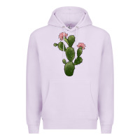 Lilac cactus 2 Premium Hoodie - JahusDesignShop