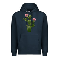Navy cactus 2 Premium Hoodie - JahusDesignShop
