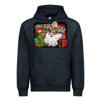 Navy Santa Claus Spanish Christmas Urban Hoodie - Jasminsmagicworld