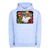 Pigment Grape Ice Santa Claus Spanish Christmas Urban Hoodie - Jasminsmagicworld