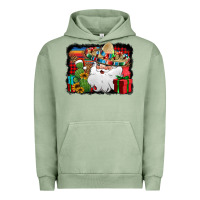 Pigment Oil Green Santa Claus Spanish Christmas Urban Hoodie - Jasminsmagicworld
