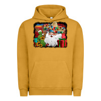 Pigment Peanut Butter Santa Claus Spanish Christmas Urban Hoodie - Jasminsmagicworld