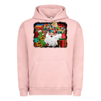 Pigment Salmon Santa Claus Spanish Christmas Urban Hoodie - Jasminsmagicworld