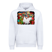 White Santa Claus Spanish Christmas Urban Hoodie - Jasminsmagicworld
