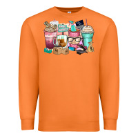 Carrot small business coffee cups Premium Sweatshirt - Zillion Design Studio