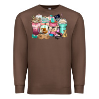 Chestnut small business coffee cups Premium Sweatshirt - Zillion Design Studio