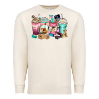 Sandshell small business coffee cups Premium Sweatshirt - Zillion Design Studio