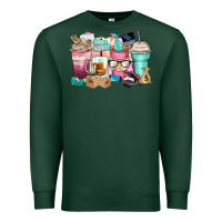 Sports Green small business coffee cups Premium Sweatshirt - Zillion Design Studio
