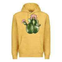 Antique Gold cactus Premium Hoodie - JahusDesignShop