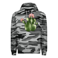 Slate Camo cactus Premium Hoodie - JahusDesignShop
