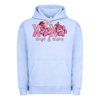 Xoxo Hugs And Kisses Paws Urban Hoodie | Teevron