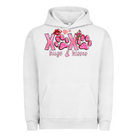 Pigment Lunar Rock xoxo hugs and kisses paws Urban Hoodie - NancyCooperArtShop