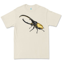 Bone Hercules Beetle Side Premium Tee - LillyAllenDesigns