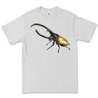 Dove Grey Hercules Beetle Side Premium Tee - LillyAllenDesigns