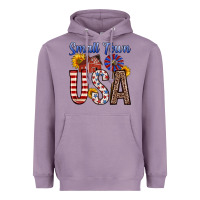 Lavender small town usa Heavyweight Hoodie - Zillion Design Studio