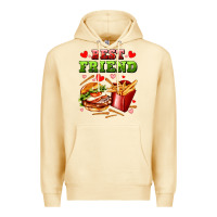 Pina Colada best friend hamburger potatoes Premium Hoodie - AdoDesignShop