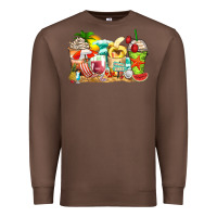 Chestnut summer vibes coffee cups Premium Sweatshirt - Zillion Design Studio
