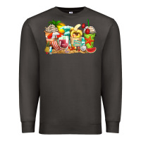 Smoke summer vibes coffee cups Premium Sweatshirt - Zillion Design Studio