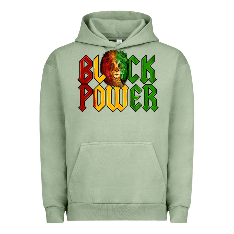 Juneteenth Lion King Black Power Urban Hoodie by LillyAllenDesigns | Teevron