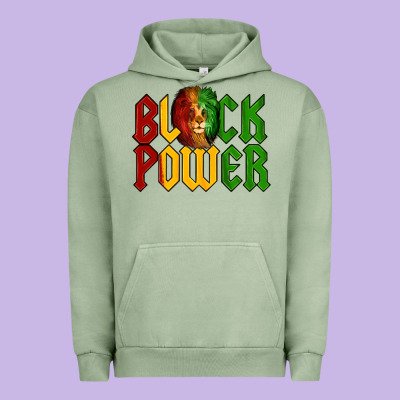 Juneteenth Lion King Black Power Urban Hoodie Designed By Lillyallendesigns