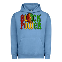 Pigment Pebble Blue Juneteenth Lion King Black Power Urban Hoodie - LillyAllenDesigns