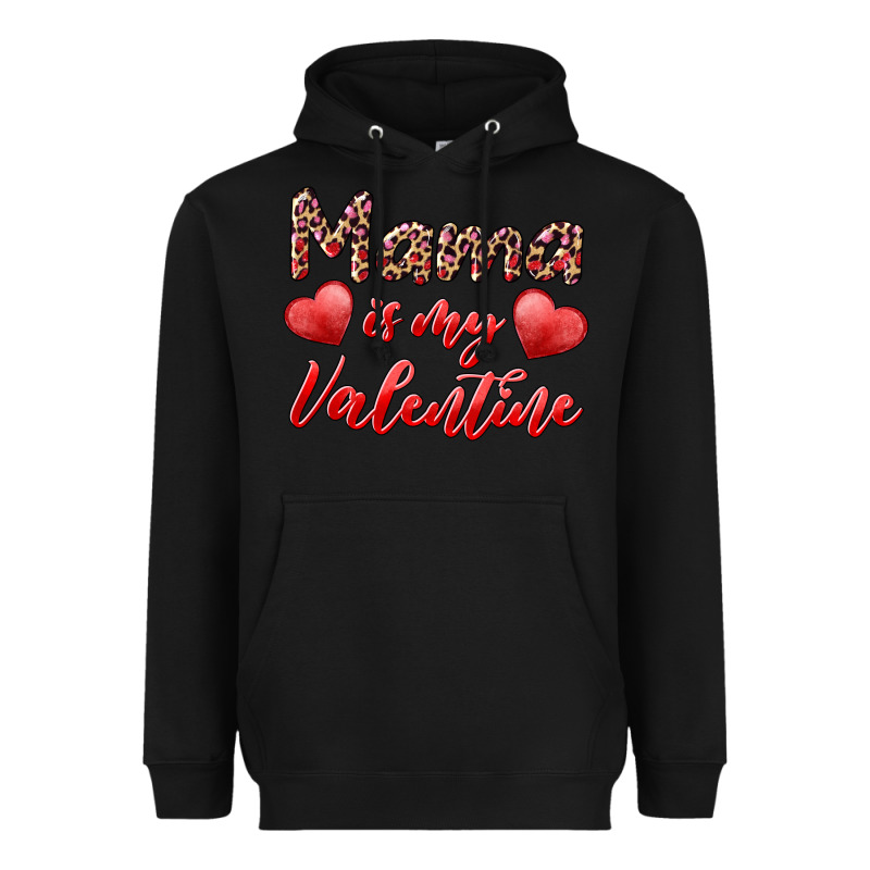 Mama Is My Valentine Heavyweight Hoodie by RanaPortraitStore | Teevron