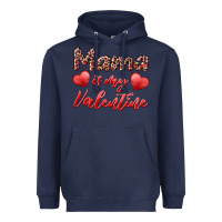 Navy mama is my valentine Heavyweight Hoodie - RanaPortraitStore
