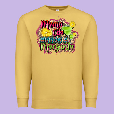 Mama Cita Needs A Margarita Premium Sweatshirt Designed By Cts Tumbler Store