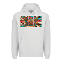 Dove Grey bus driver school bus cowhide license plate Premium Hoodie - Artiststas