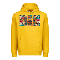 Lemon bus driver school bus cowhide license plate Premium Hoodie - Artiststas