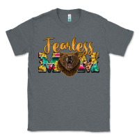 Charcoal Heather fearless mom bear Classic Tee - BarkalooDesign
