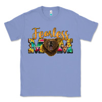 Colony Blue fearless mom bear Classic Tee - BarkalooDesign