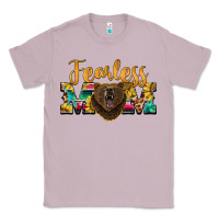 Lilac fearless mom bear Classic Tee - BarkalooDesign