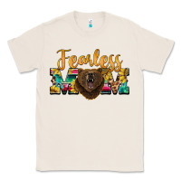 Natural fearless mom bear Classic Tee - BarkalooDesign