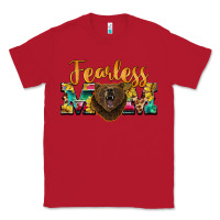 Red fearless mom bear Classic Tee - BarkalooDesign