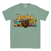 Sage fearless mom bear Classic Tee - BarkalooDesign