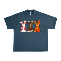 Midnight Navy western easter support bunny Urban Heavy Tee - Artiststas