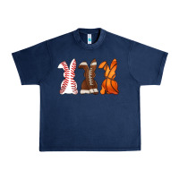 Navy western easter support bunny Urban Heavy Tee - Artiststas