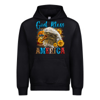 Black God Bless America Urban Hoodie - LillyAllenDesigns