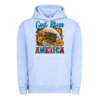 Pigment Grape Ice God Bless America Urban Hoodie - LillyAllenDesigns
