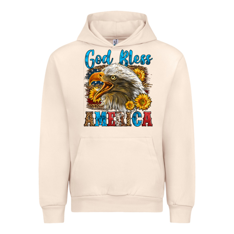 God Bless America Urban Hoodie by LillyAllenDesigns | Teevron
