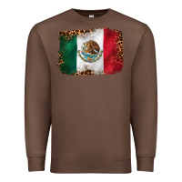 Chestnut mexican and leopard flag Premium Sweatshirt - CTS Tumbler Store