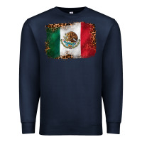 Navy mexican and leopard flag Premium Sweatshirt - CTS Tumbler Store