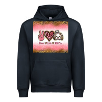 Navy peace love shih tzu Urban Hoodie - Jasminsmagicworld