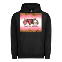 Pigment Black peace love shih tzu Urban Hoodie - Jasminsmagicworld