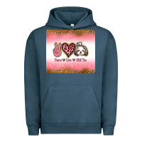 Pigment Midnight Navy peace love shih tzu Urban Hoodie - Jasminsmagicworld