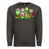 Smoke tennis coffee cups Premium Sweatshirt - Zillion Design Studio